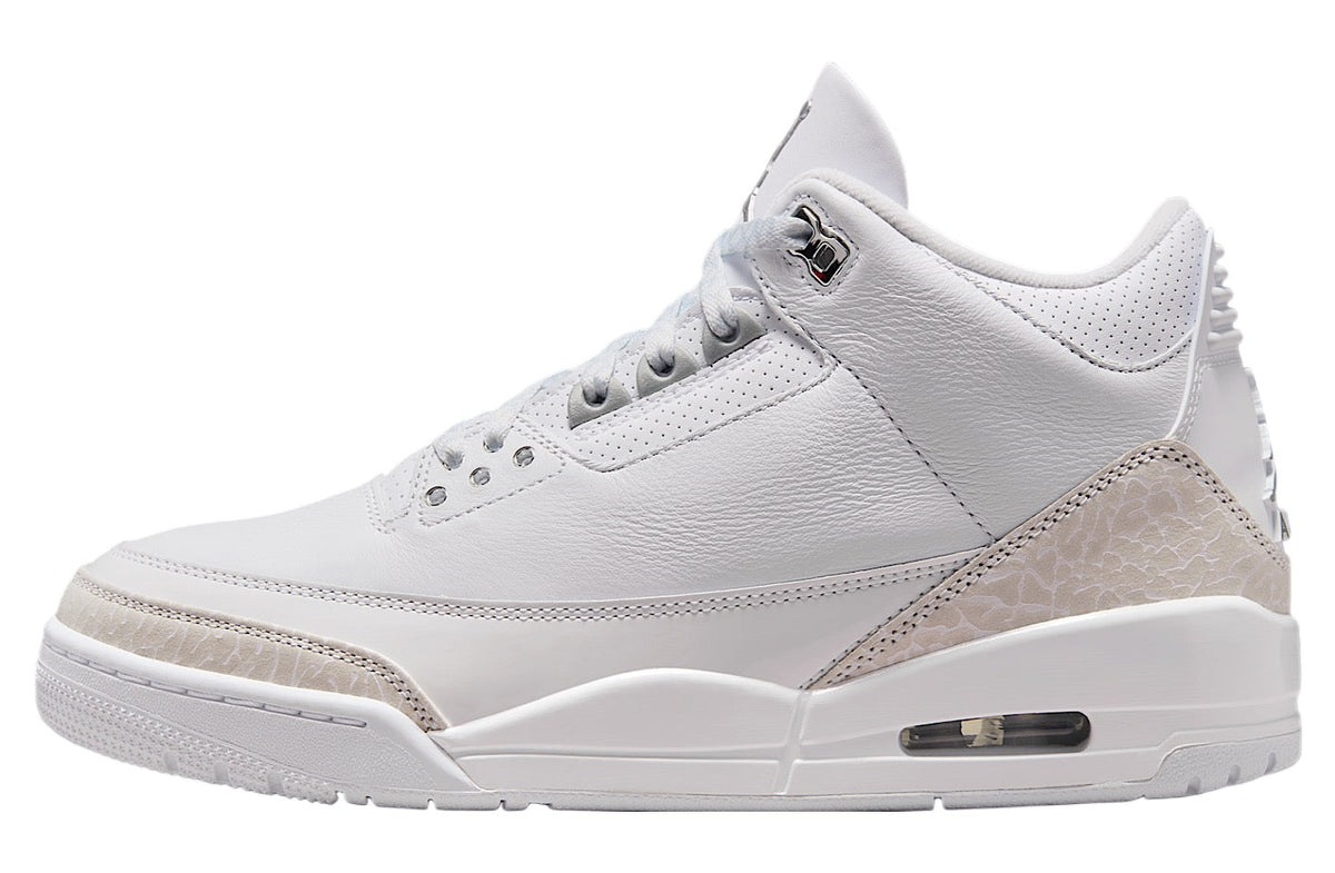 3 Pure Money White / Metallic Silver