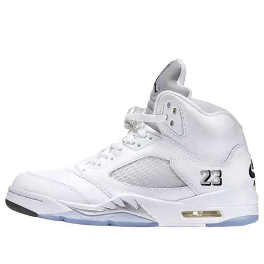 5 White / Black / Metallic Silver