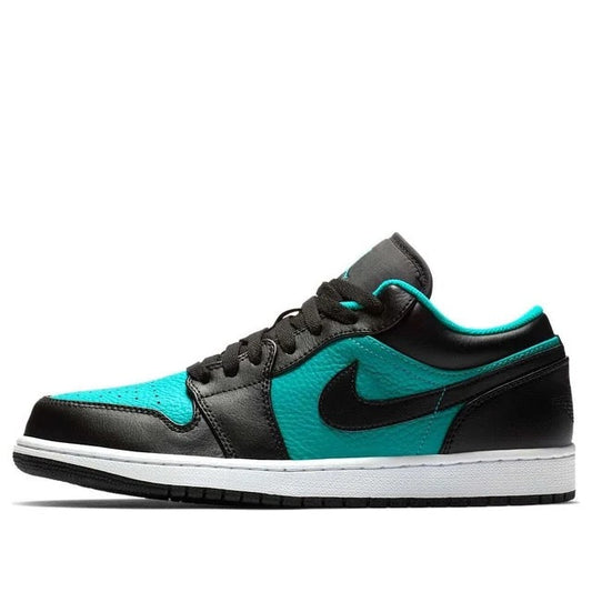 1 Low Black / Aqua